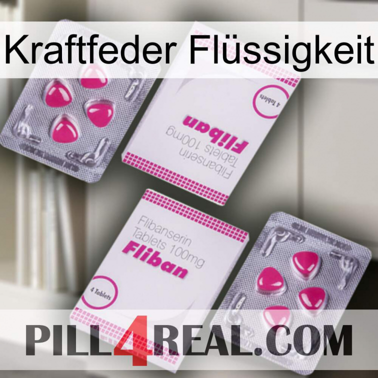 Kraftfeder Flüssigkeit 33